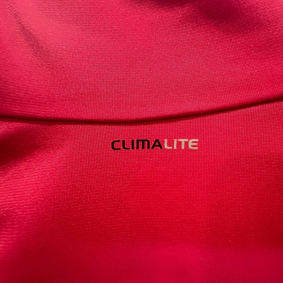 Adidas Women’s ClimaLite Pink Zip-Up Jacket Size Medium - Picture 9 of 10
